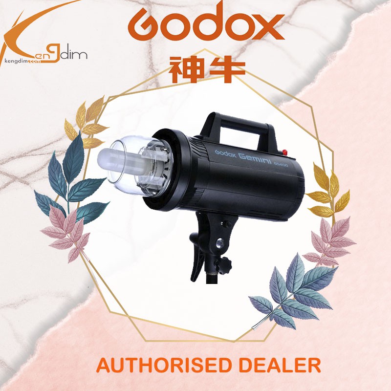 ชุดไฟสตูดิโอ Godox GS400 400W (ไฟสตูดิโอ 2 ดวง)
