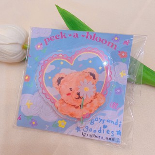 Griptok bear ( peek-a-bloom) 🧸💖🌸