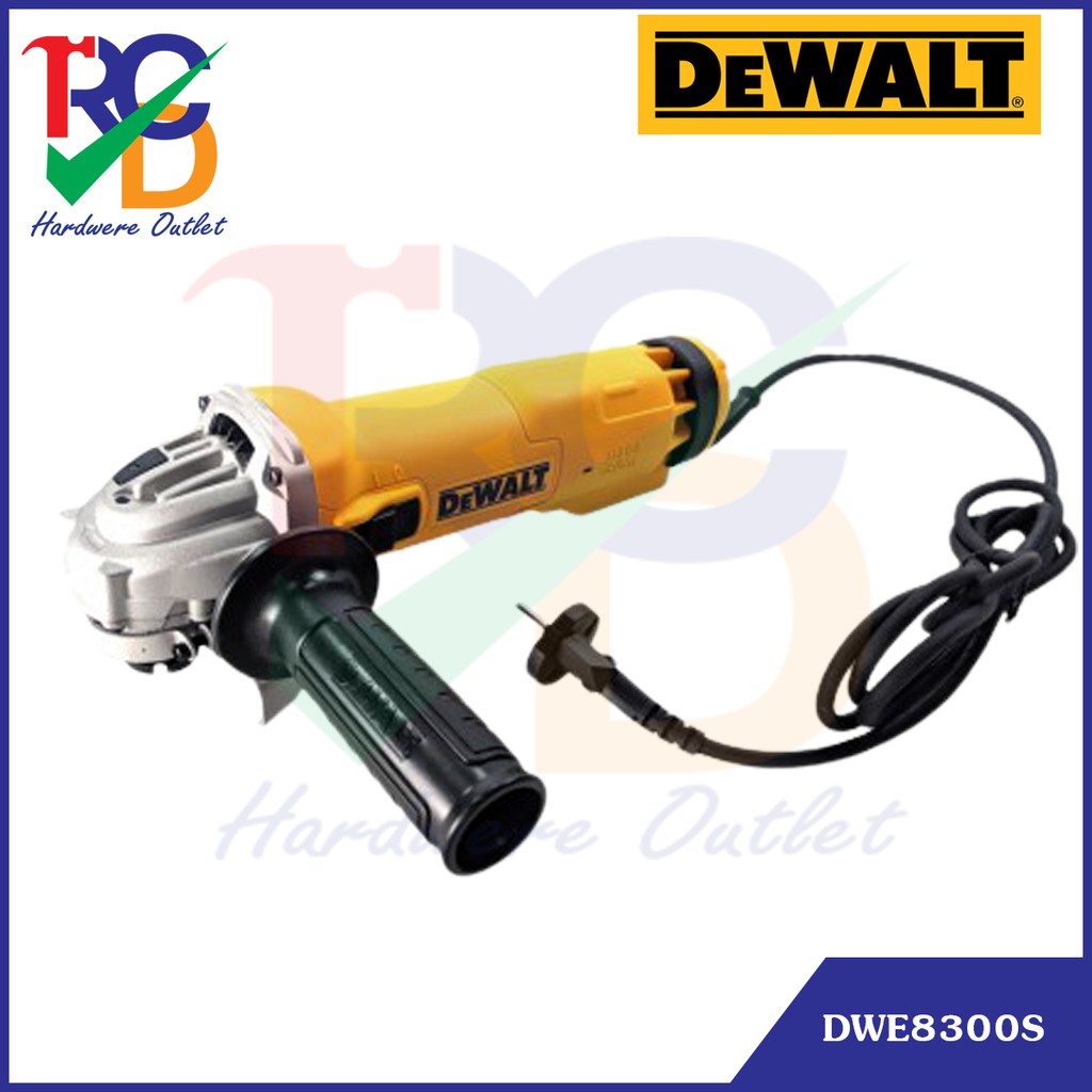 DEWALT DWE8300s เครื่องเจียร์ 4 นิ้ว รับประกันศูนย์ 3 ปี