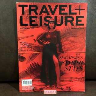 นิตยสารภาษาอังกฤษ Travel+Leisure Southeast Asia : FEB 2016 Spas of the Future