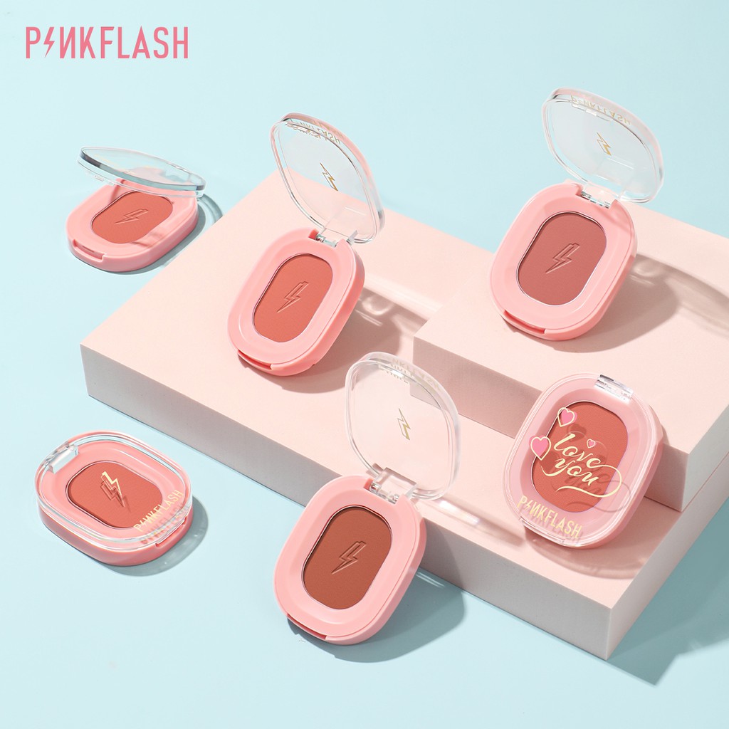 Pinkflash Ohmyhoney บลัชออน ปัดแก้ม สีธรรมชาติ ติดทนนาน #8
