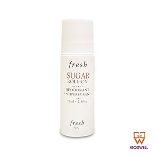 Fresh - Sugar Roll-On Deodorant Antiperspirant 75ml - Ship From Hong Kong