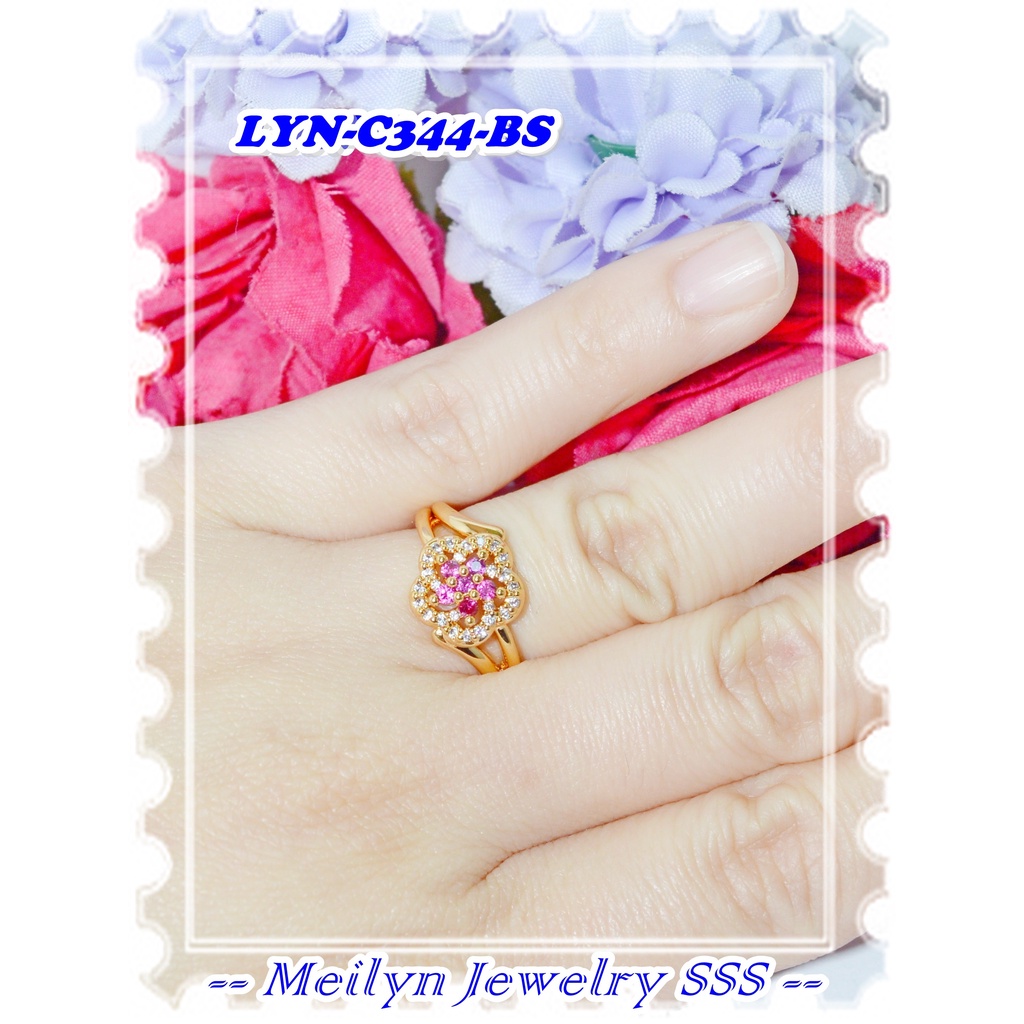 LYN Original Meilyn Brand 18K Gold Plated Ring