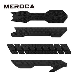 MEROCA สติกเกอร์ซิลิโคน ป้องกันรอยขีดข่วน สําหรับติดเฟรมรถจักรยาน Mtb