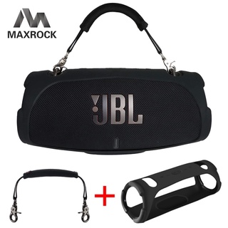 Maxrock เคสซิลิโคน + ลําโพงบลูทูธไร้สายแบบเปลี่ยนสําหรับลําโพงบลูทูธ Jbl Xtreme 3