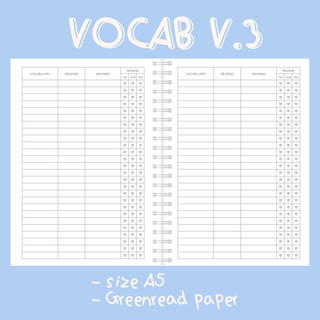 Vocabulary v.3 | สมุดจดศัพท์ จดได้ 3000+ คำ ✏️