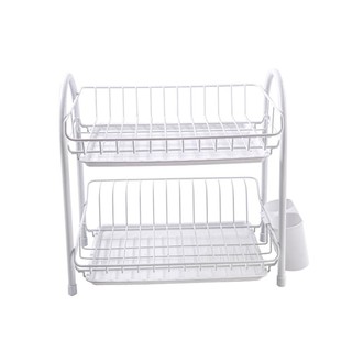 ชั้นคว่ำจาน 2 ชั้น EKONO 912 ชั้นวางของในครัว DISH RACK PU COAT 2 TIERS HC/EKONO 912