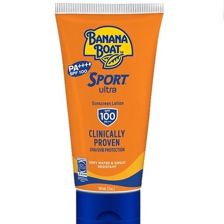 Banana Boat Sport SPF100++ 90ML SPF110 Non-Greasy Water Resistance Sunblock Face Body Sunscreen Sun 