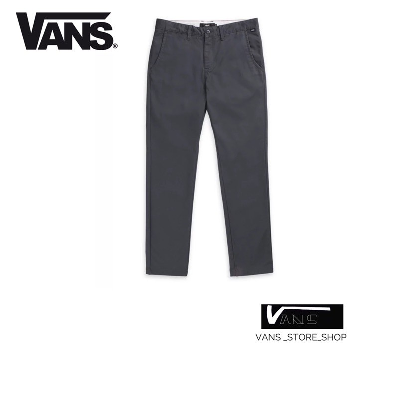 กางเกงขายาวVANS AUTHENTIC CHINO STRETCH PANT ASPHALT สินค้ามีประกันแท้