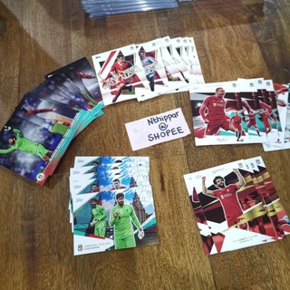 ขาย การ์ด Topps Liverpool Team Set เบสรวม insert ครบชุด 50 ใบ การ์ดฟุตบอล การ์ดนักบอล Gerrard Trent Arnold Elliott