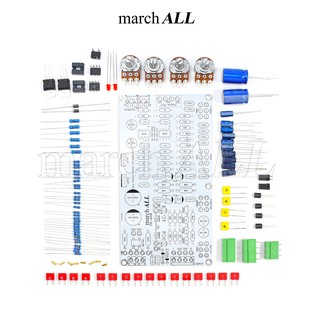 march ALL PR-4558K ชุดคิท KIT Pre-Amp ฝึกลงอุปกรณ์เอง ปรี-แอมป์ ปรับทุ้ม-แหลม ซ้ายขวา อิสระ Pre-Amp สเตอริโอ โทน คอนโทรล