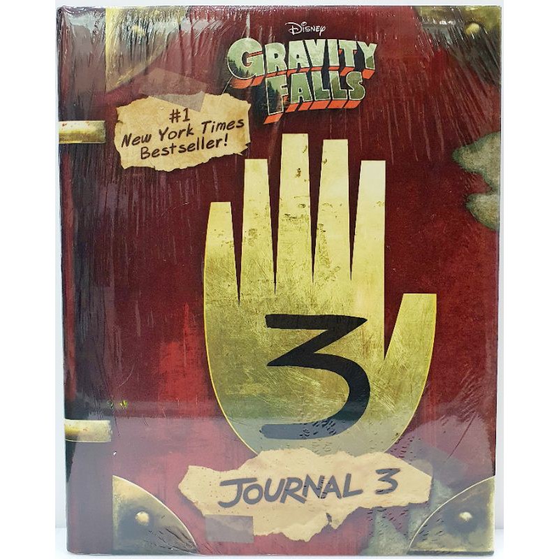 Gravity Falls Journal 3 #1 New york times bestseller! หนังสือที่แฟนการ์ตูน Gravity Falls ไม่ควรพลาด 