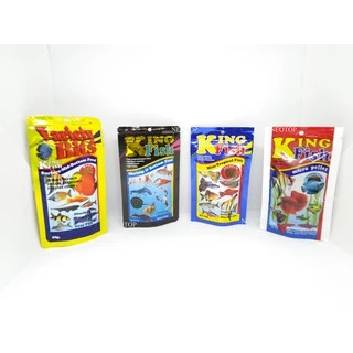 อาหารปลา คิงฟิช น้ำเงิน King Fish Mini Tropical Fish 60 G. - neotop