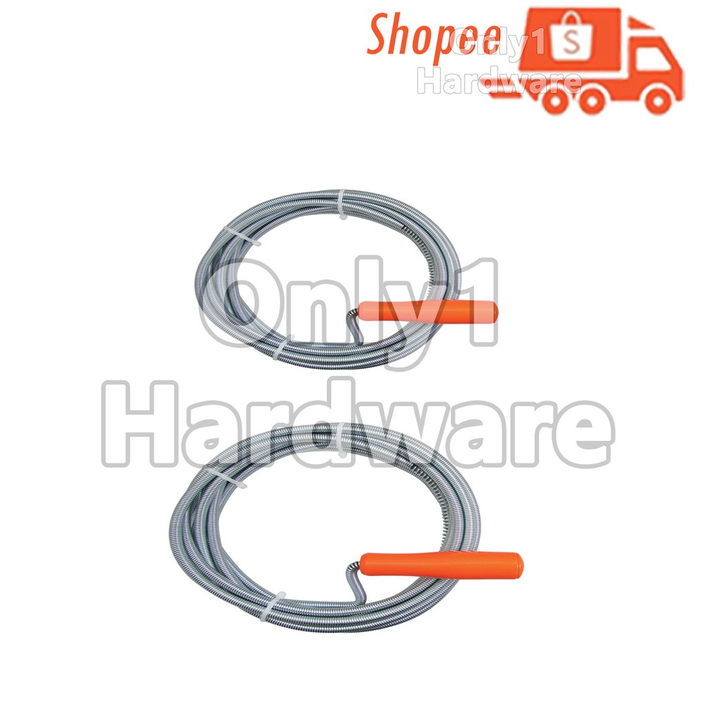 DRAIN CLEANER PIPE DRAIN CLEANER SPIRAL PIPE CLEANING ROD 5 เมตร