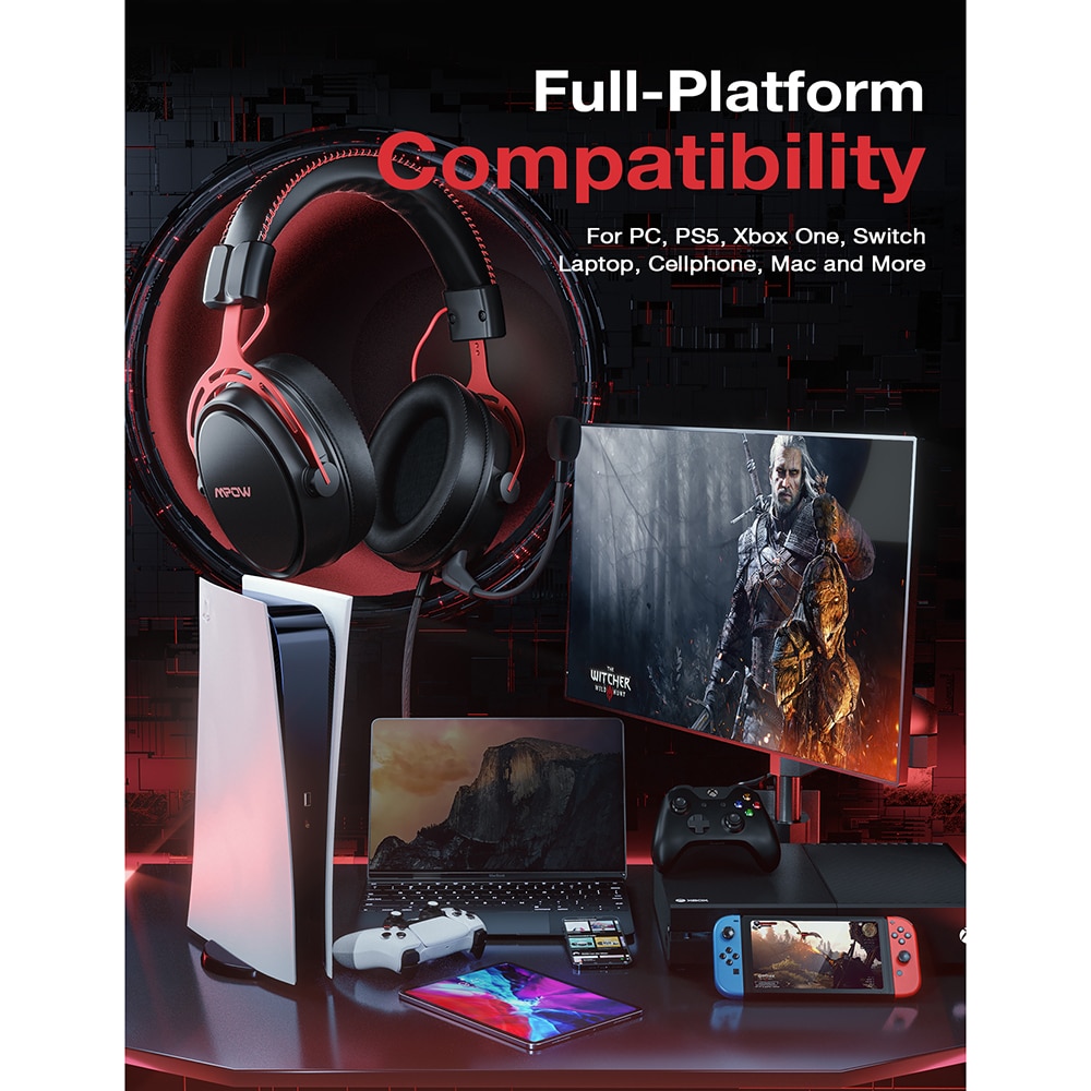 mpow air se 3.5 mm gaming headset