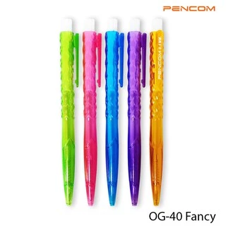 PENCOM OG40 (Fancy) ปากกาหมึกน้ำมันแบบกดด้ามแฟนซี