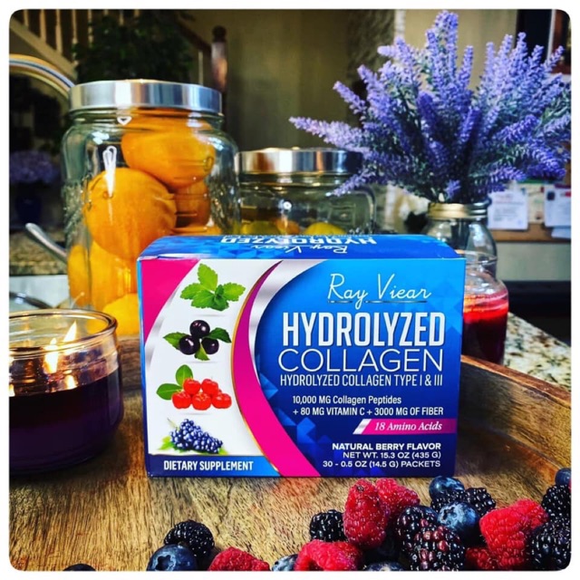 Ray Viear Hydrolyzed Collagen (SOLUGEL®) + C & Fiber (Fibersol®-2 )