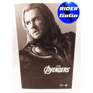 HOT TOYS THOR AVENGERS โมเดลธอร์ บุตรของโอดิน ภาคอเวนเจอร์ส สภาพดีสวยราคาถูกสุด ของแท้