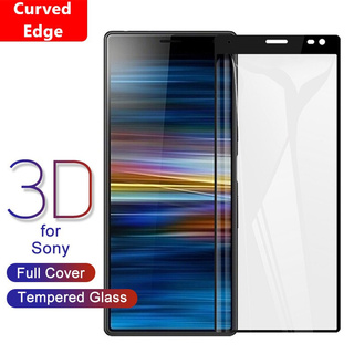 ฟิล์มกันรอยหน้าจอฟิล์มกระจกนิรภัย 3 D สําหรับ Sony Xperia 10 Xperia10 L3