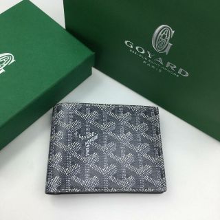 NEW GOYARD MEN WALLET GREY