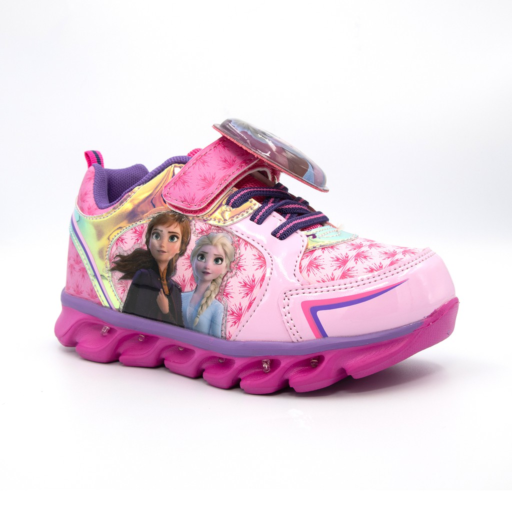 BATA BBG GIRLS FROZEN รองเท้าผ้าใบ เด็กหญิงแบบสวม สีชมพู รหัส 3415922