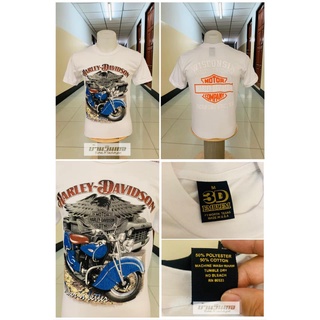 เสื้อยืด Harley (harley davidson) เสื้อยืด EMBLEM เสื้อผ้าผ้าบาง เสื้อเชิ้ตวินเทจ