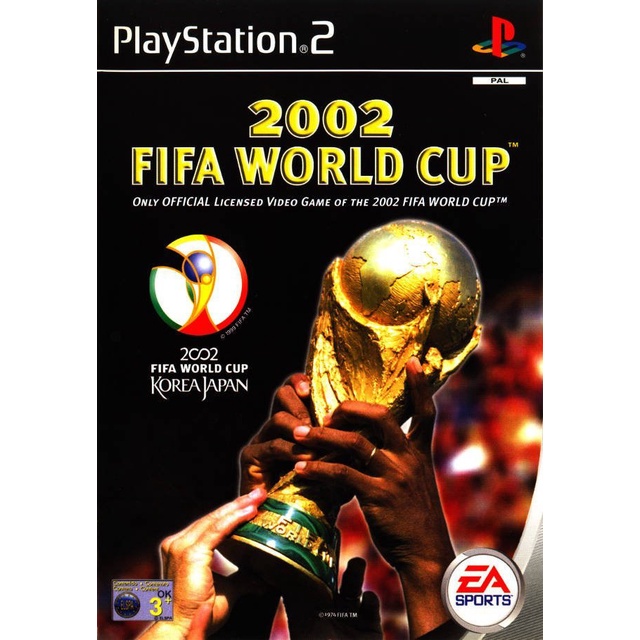 2002 FIFA World Cup PS2 แผ่นเกมส์ps2 แนวฟุตบอล แผ่นเกมเพล2 แผ่นps2