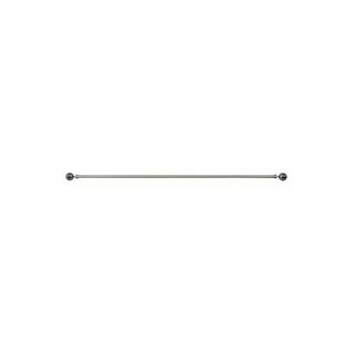 รางเหล็ก CRATER ยืดหด 140-250CM NICKEL HOME LIVING STYLE | HOME LIVING STYLE | อุปกรณ์รางม่าน ผ้าม่านและมู่ลี่ เฟอร์นิเจ