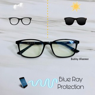 Bubby Glasses แว่นตากรองแสง Computer+Auto เลนส์เปลี่ยนสี รุ่น K7395