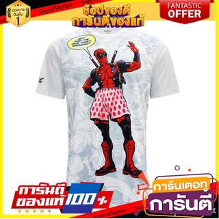 🔥NEW Best!! SPORT x MARVEL เสื้อคอกลม DEADPOOL 12T402 ✨ฮิตสุด✨