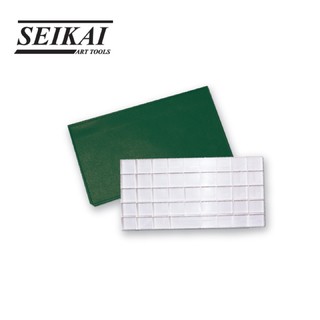 จานสี ฝายาง Seikai 44ช่อง เซไค จานสี จานสีน้ำ จานผสมสี สีอะคริลิค สีโปสเตอร์