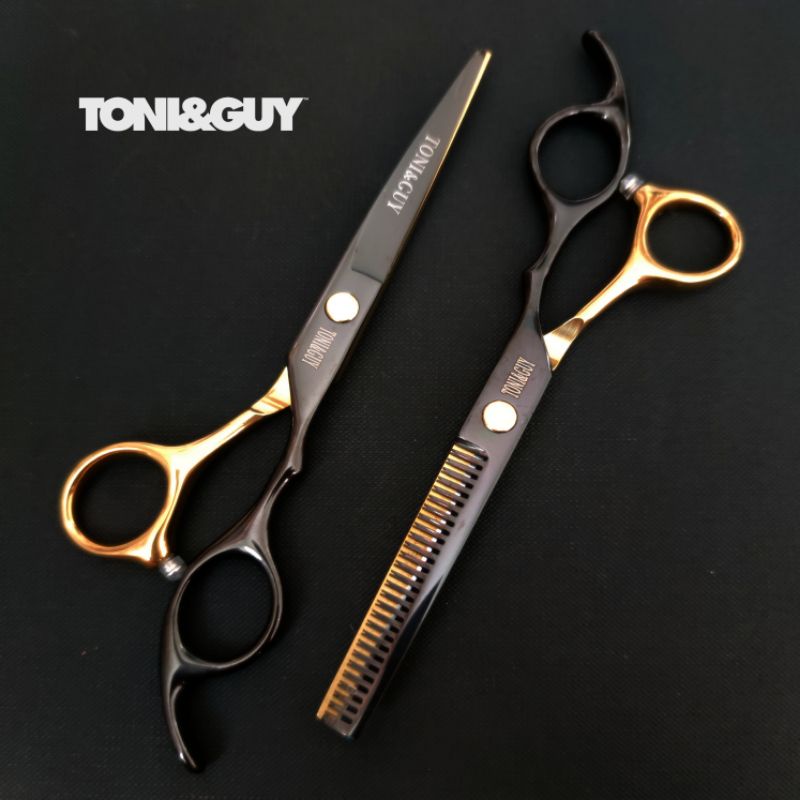 ถูก/แท้ ชุดกรรไกรตัดผม Toni&Guy 1คู่  ขนาด 6 นิ้ว (มีกระเป๋า)