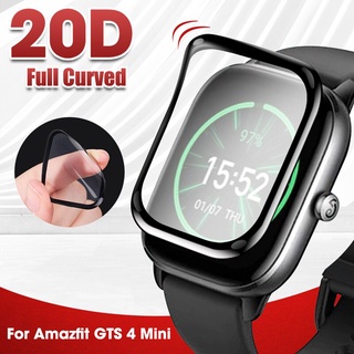 สําหรับ Amazfit GTS 4 Mini สมาร์ทวอทช์ ฟิล์มป้องกัน กันแตก เต็มรูปแบบ นิ่ม ป้องกันหน้าจอ สําหรับ Huami Amazfit GTS 4Mini