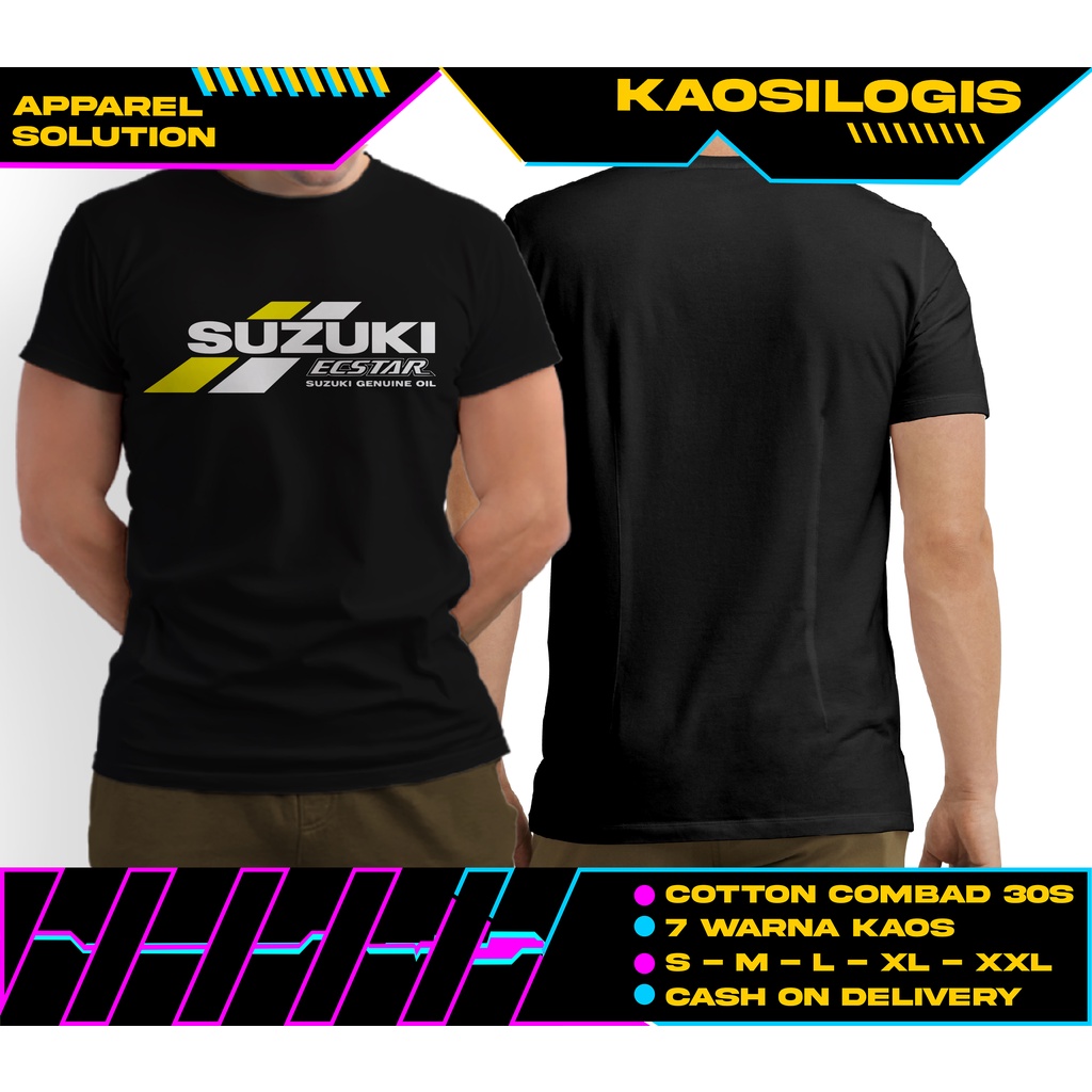 เสื้อยืด Suzuki ECSTAR Team Automotive Motogp - Kaosilogis