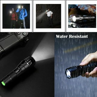 BOX Set UltraFire ไฟฉายแรงสูง ไฟฉายพกพา XM-L T6 (Zoomable)OX Set UltraFire ไฟฉายแรงสูง ไฟฉายพกพา XM-L T6