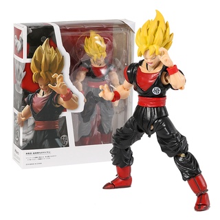 Shf โมเดลฟิกเกอร์ ดราก้อนบอล Super Saiyan Son Goku Games Battle PVC ของเล่น สําหรับสะสม