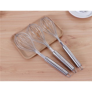 ตะกร้อมือ บอลลูน ที่ตีไข่สแตนเลส (27เซน)