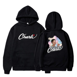 เสื้อกันหนาว มีฮู้ด ลาย Charli DAmelio เหมาะกับของขวัญวันวาเลนไทน์ สําหรับผู้ชาย