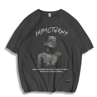 เสื้อยืดผ้าฝ้าย ลาย OVERSIZE MURDER 24S | Impactwrhs