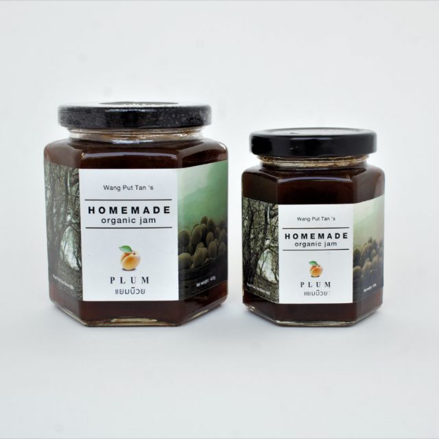 แยมบ๊วยออแกนิค ขวดใหญ่ ( Organic Plum Jam )