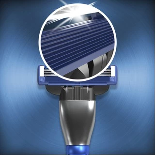ยิลเลตต์ มัคทรี เทอร์โบ ใบมีดโกน แพ็ค 2 ชิ้น Gillette Mach3 Turbo Blade 2 Cartridges Refills