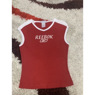 เสื้อแขนสั้นผู้หญิง Reebok size S อก 29-32 นิ้ว มีตำหนิ