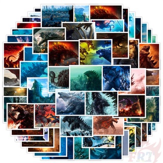 52Pcs/Set ❉ Godzilla Series 06 Classic Monster Movies Mini Poster สติ๊กเกอร์ ❉ DIY Fashion Mixed Waterproof Doodle Decals สติ๊กเกอร์