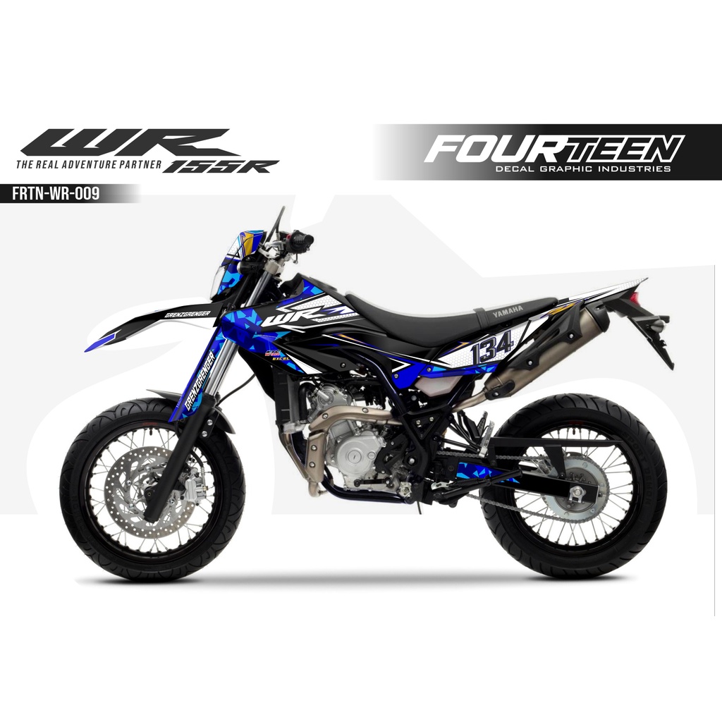 สติ๊กเกอร์ Yamaha WR 155 DECAL - FRTN-WR-009