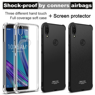 Imak Asus Zenfone Max Pro M1 ZB601KL ZB602K X00TD Shockproof Cover Soft TPU Case