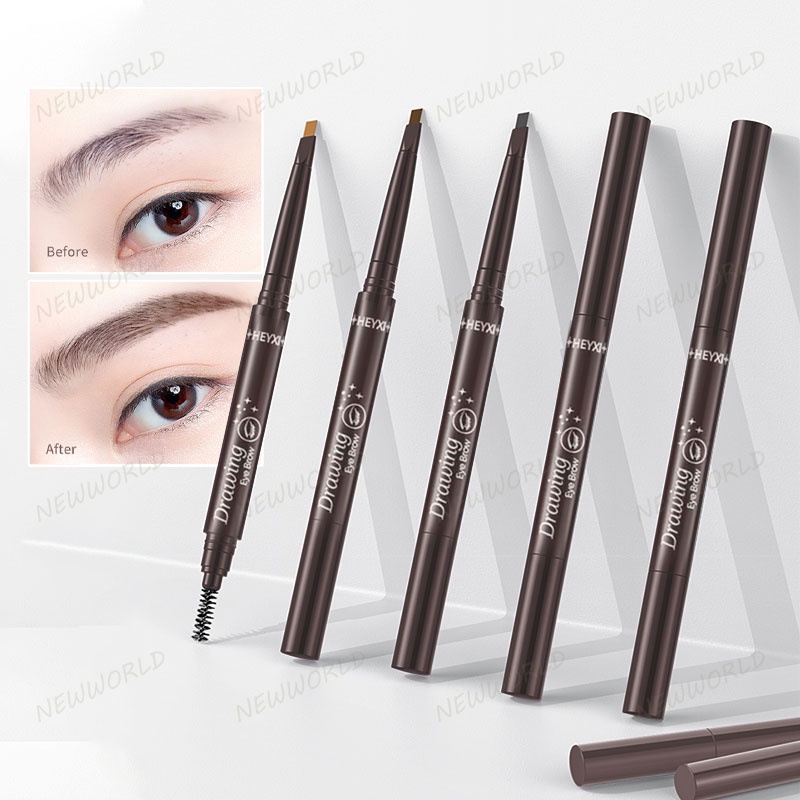 ดินสอเขียนคิ้ว 5สี แบบหมุน กันน้ำ eyebrow pencil(048) - รูปที่ 7