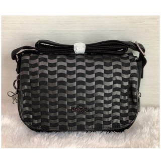 Kipling Earthbeat S @ Weaving Black (เบลเยี่ยม) ของแท้