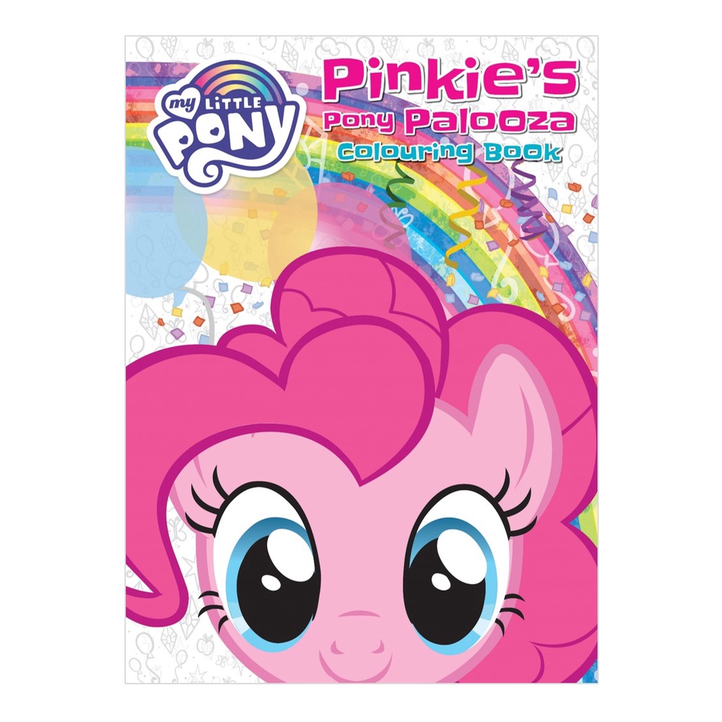 สมุดระบายสี My Little Pony Pinkie Pie Pony Palooza สําหรับเด็ก