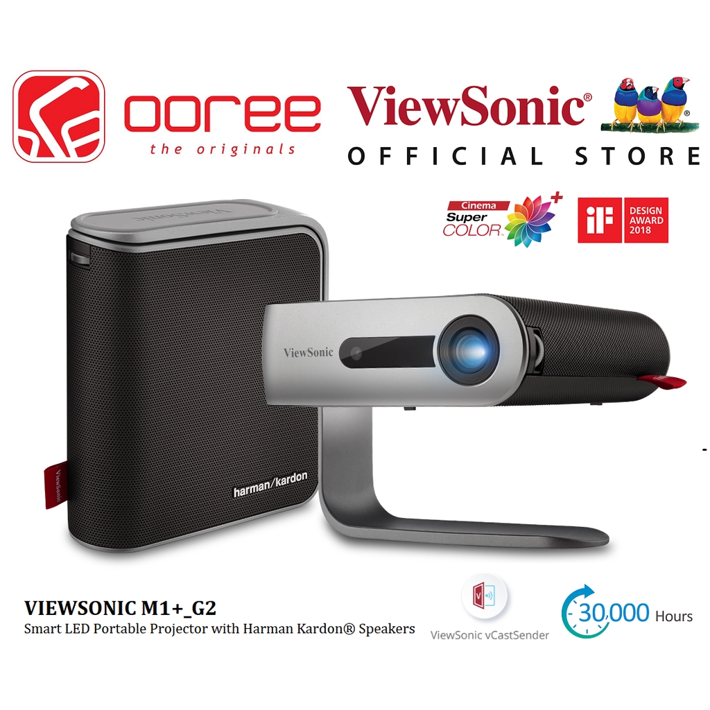 【Genuine speed】VIEWSONIC M1+ G2 M1 PLUS G2 300 LED LUMENS PORTABLE MINI