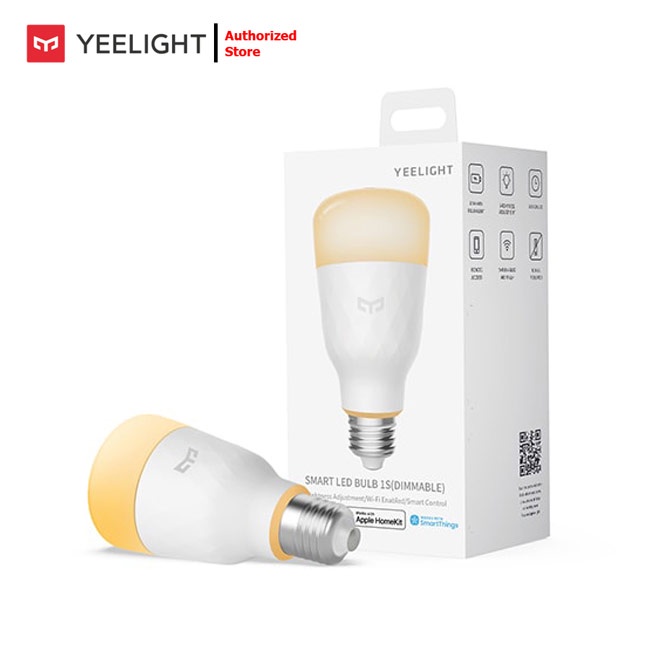 [ประกัน 15 เดือน] Yeelight LED Bulb 1S (Dimmable) - หลอดไฟแอลอีดียีไลต์รุ่น 1S (ขาว) (Global)